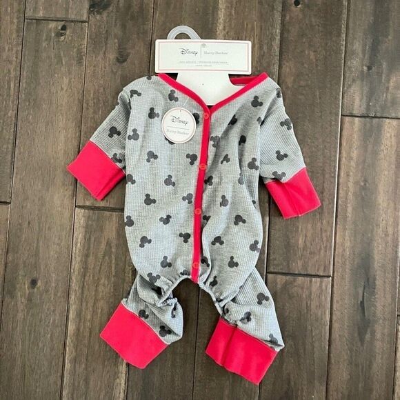 Disney Other - Disney Harry Barker Mickey Mouse Dog Outfit Pajamas L NWT